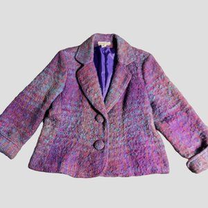 Elegant Purple Women's Blazer